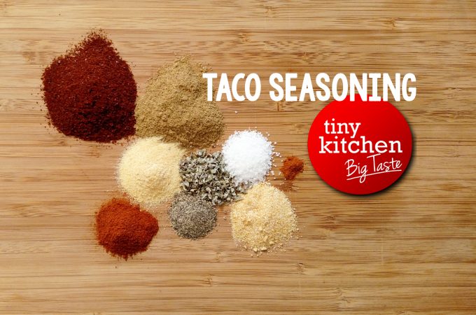 Taco Seasoning // Tiny Kitchen Big Taste