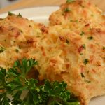 Cheddar Bay Biscuits on a plate