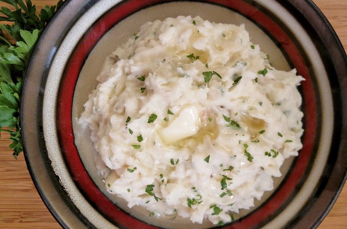 Mashed Potatoes in a bowl