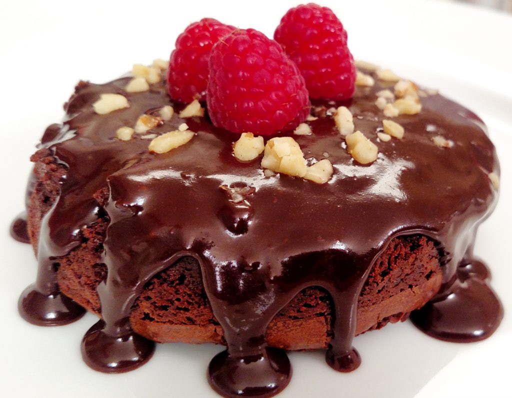 Flourless Chocolate Cake // Tiny Kitchen Big Taste