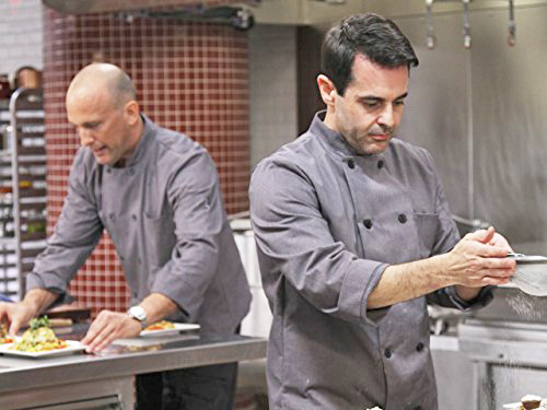 Michael Fucci and Demal Mattson on Food Network's Cook vs Cons