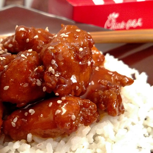 ChickfilA Inspired Orange Chicken(🐄 aka 'Orange Chikin' 🐄) Tiny