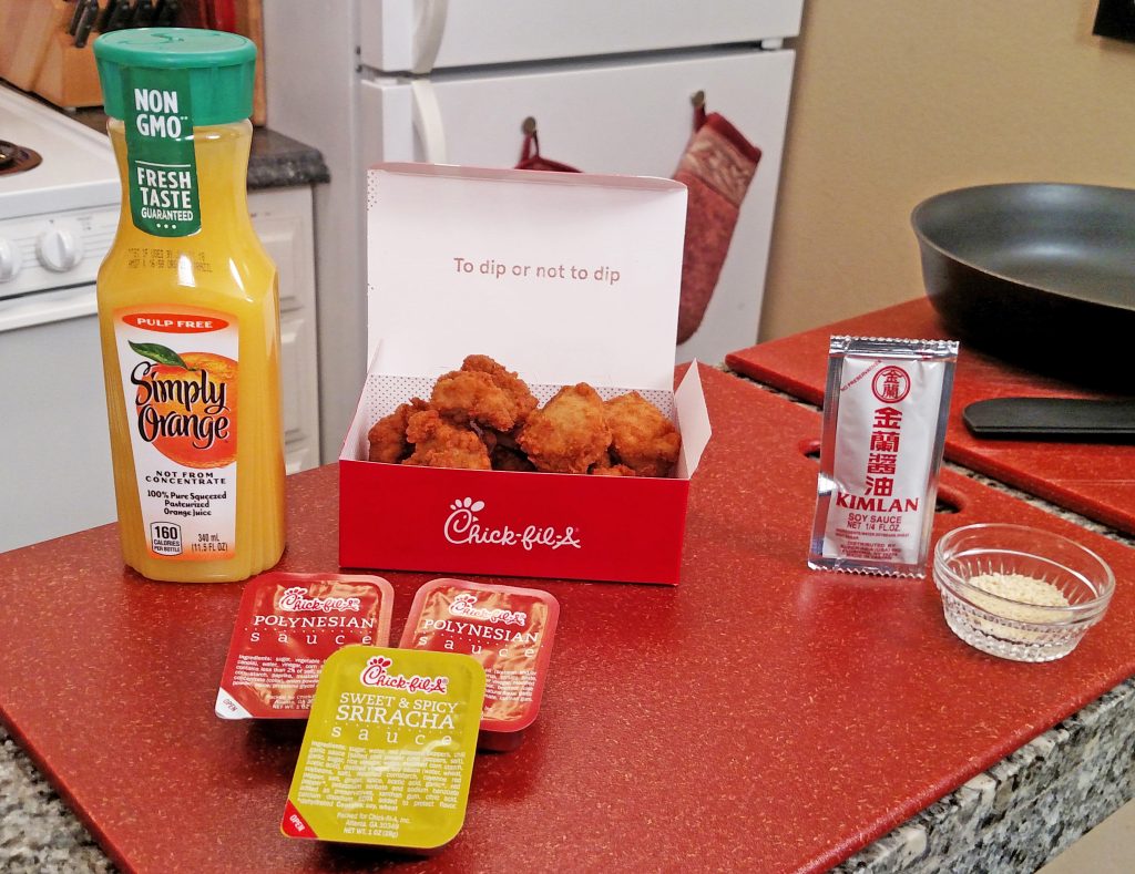ChickfilA Inspired Orange Chicken(🐄 aka 'Orange Chikin' 🐄) Tiny Kitchen Big Taste